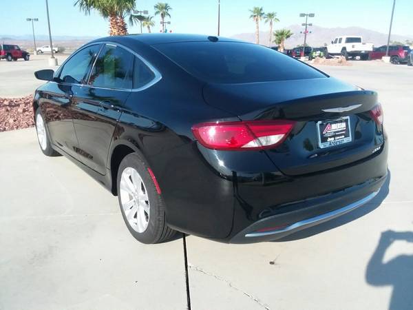 2015 *Chrysler* *200* *4dr Sedan Limited FWD* Black for sale in Lake Havasu City, AZ – photo 4