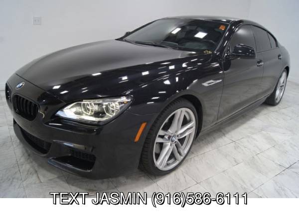 2014 BMW 6 Series 650i Gran Coupe M PKG LOW MILES LOADED BLACK... for sale in Carmichael, CA