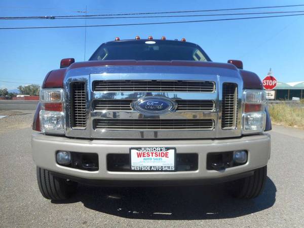 2008 FORD F450 KING RANCH CREWCAB 4X4 DUALLY DIESEL *NEW MOTOR* for sale in Anderson, CA – photo 5