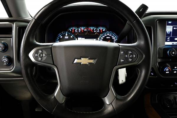 SPORTY Black SILVERADO 2015 Chevrolet 1500 LTZ 4X4 4WD Crew Cab for sale in Clinton, AR – photo 7