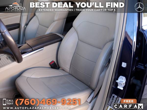 2015 Mercedes-Benz ML 350 with Service Records, Low Miles - cars & for sale in Palm Desert , CA – photo 8