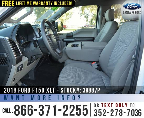 2018 FORD F150 XLT 4WD *** Ecoboost Engine, SYNC, Camera *** for sale in Alachua, FL – photo 13