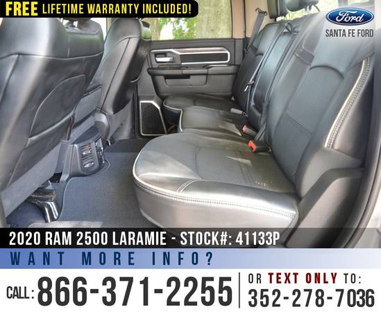 2020 RAM 2500 LARAMIE Touchscreen, Leather Seats, Remote Start for sale in Alachua, FL – photo 19
