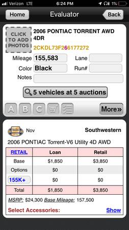 06 Pontiac Torrent AWD Clean Carfax for sale in San Antonio, TX – photo 13