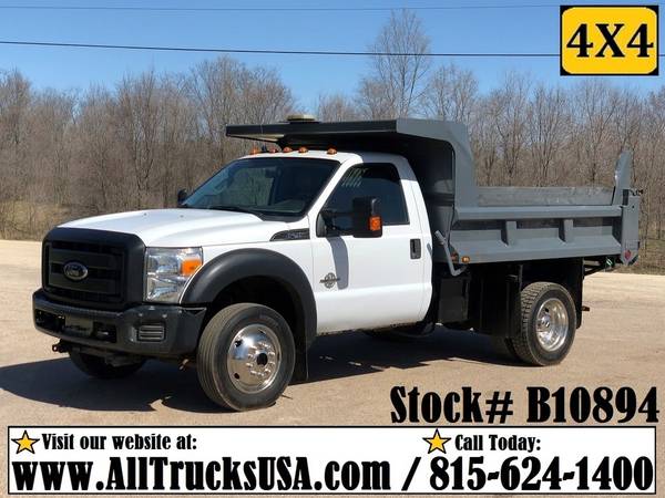 FLATBED & STAKE SIDE TRUCKS CAB AND CHASSIS DUMP TRUCK 4X4 Gas for sale in South Bend, IN – photo 4