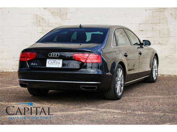 Tinted, Gorgeous Executive Sedan! 2013 Audi A8L w/Night Vision! for sale in Eau Claire, MN – photo 12