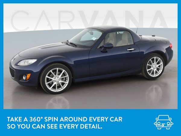 2012 MAZDA MX5 Miata Grand Touring Convertible 2D Convertible Blue for sale in Fort Worth, TX – photo 3