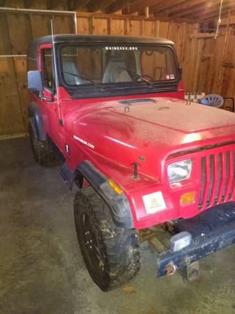 1993 Jeep Wrangler - cars & trucks - by owner - vehicle automotive... for sale in Scarborough, ME – photo 2