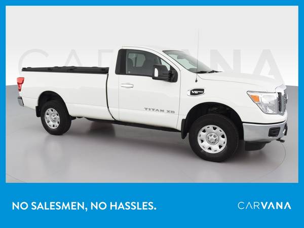 2017 Nissan TITAN XD Single Cab SV Pickup 2D 8 ft pickup White for sale in Beaumont, TX – photo 11
