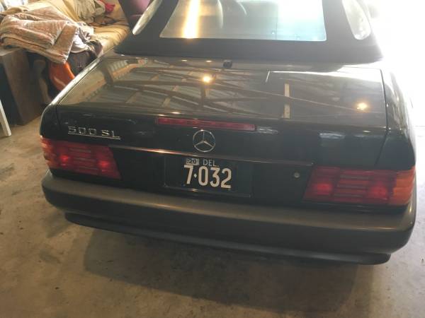 Mercedes 500SL 1992 with Tag - cars & trucks - by owner - vehicle... for sale in Ocean View, DE