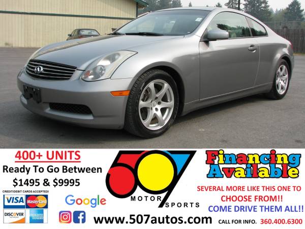 2005 Infiniti G35 Coupe 2dr Cpe Auto - - by dealer for sale in Roy, WA – photo 2