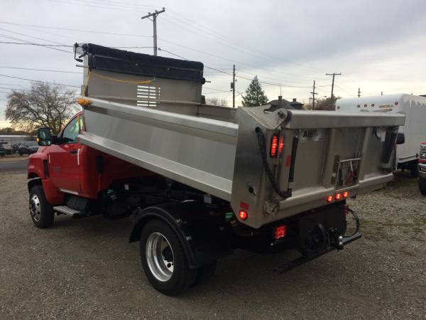 2020 Silverado 6500HD 4x4 Medium Duty 11' Stainless Dump - cars &... for sale in Erie, PA – photo 4