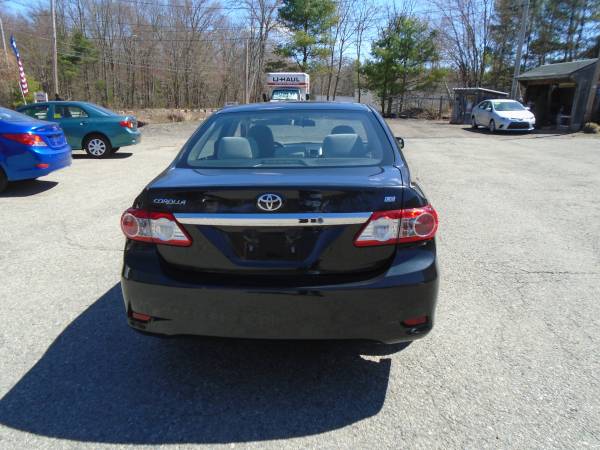 2011 toyota corolla/sharp black/good miles - - by for sale in douglas, MA – photo 4