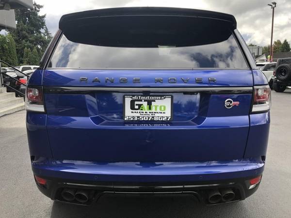 2016 Land Rover Range Rover SVR Sport SUV for sale in PUYALLUP, WA – photo 5