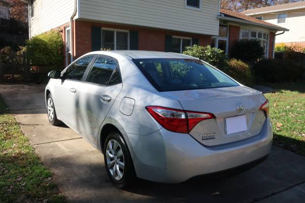 2014 Toyota Corolla Le - cars & trucks - by owner - vehicle... for sale in Bethesda, District Of Columbia – photo 18