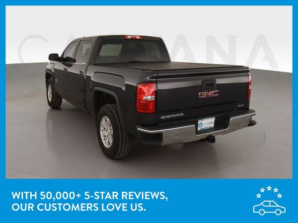 2015 GMC Sierra 1500 Crew Cab SLE Pickup 4D 6 1/2 ft pickup Gray for sale in Knoxville, TN – photo 6