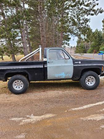 1975 Chev 4X4 Short bed 1/2 ton - cars & trucks - by owner - vehicle... for sale in Princeton, MN – photo 3