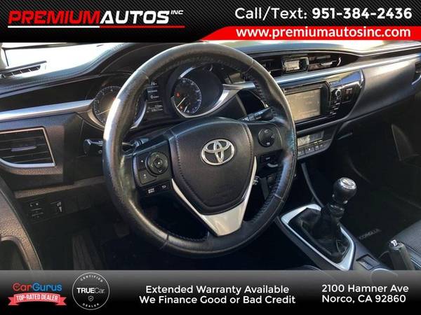 2015 Toyota Corolla S Plus LOW MILES! CLEAN TITLE - cars & trucks -... for sale in Norco, CA – photo 4