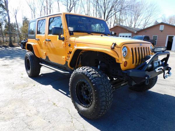 Jeep Wrangler 4x4 Lifted 4dr Unlimited Sport SUV Hard Top Jeeps Used for sale in Hickory, NC – photo 13