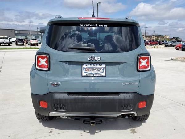 2017 Jeep Renegade Limited suv Anvil - - by dealer for sale in Loveland, CO – photo 17