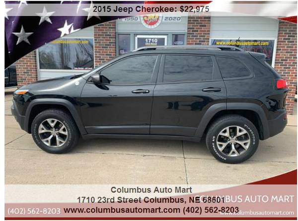 2015 Jeep Cherokee Trailhawk - - by dealer - vehicle for sale in Columbus, NE