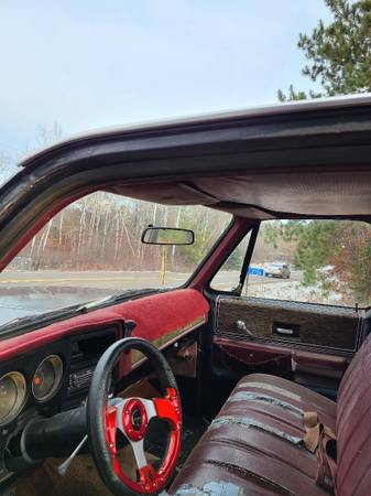 1975 Chev 4X4 Short bed 1/2 ton - cars & trucks - by owner - vehicle... for sale in Princeton, MN – photo 8