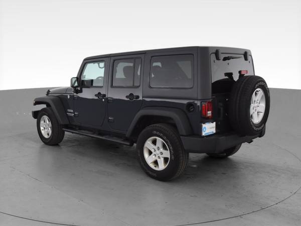 2017 Jeep Wrangler Unlimited Sport S Sport Utility 4D suv Black - -... for sale in West Palm Beach, FL – photo 7