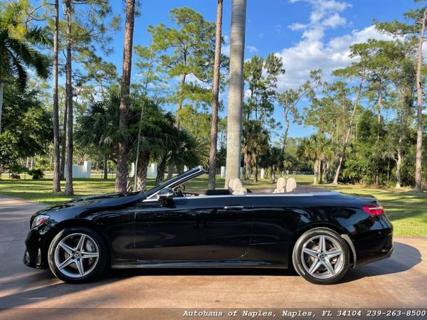 2018 Mercedes Benz E400 4Matic Convertible! AMG Package! Premium Pac for sale in Naples, FL – photo 9