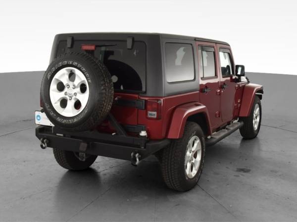 2013 Jeep Wrangler Unlimited Sahara Sport Utility 4D suv Red -... for sale in Alexandria, MD – photo 10