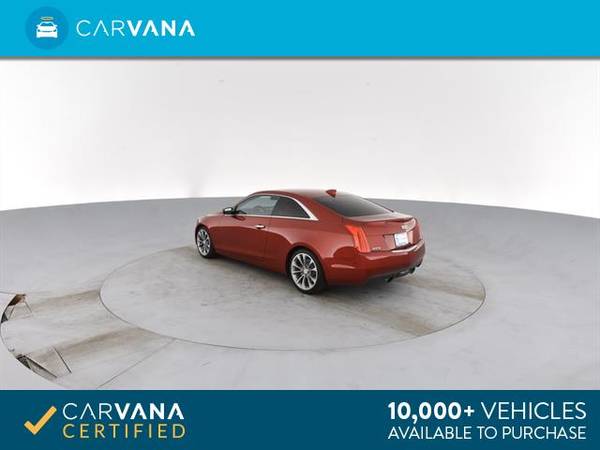 2015 Caddy Cadillac ATS 3.6L Premium Coupe 2D coupe Red - FINANCE for sale in Atlanta, CA – photo 8