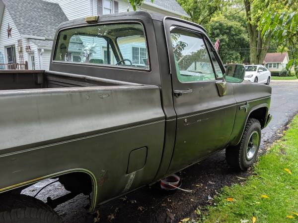 1981 Chevy truck 4x4 SHORTBED! for sale in Waterman, IL – photo 12