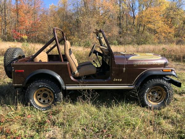 1980 *Jeep* *CJ-7* *Golden Eagle* Brown - cars & trucks - by dealer... for sale in Johnstown , PA – photo 3