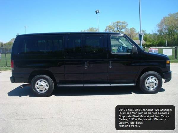 2012 Ford Econoline E-350 XL Super Duty 12 Passenger or Cargo Van for sale in Highland Park, WI – photo 2