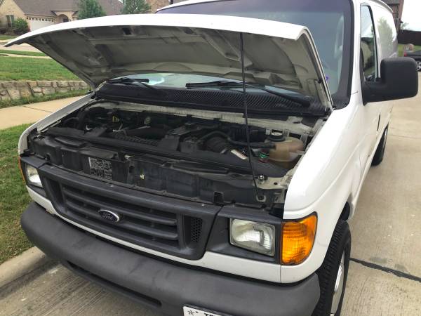 2005 Ford E350 Diesel Cargo Van (Frisco area) - - by for sale in Frisco, TX – photo 6