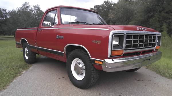 1985 D150 Dodge Truck Clean / Straight - cars & trucks - by owner -... for sale in Live Oak, MI – photo 2