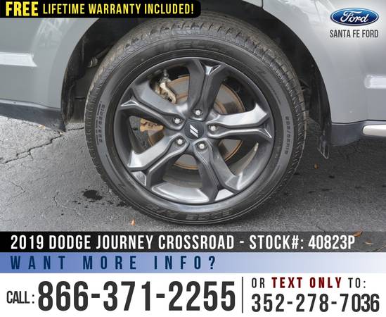 2019 DODGE JOURNEY CROSSROAD *** Camera, Touch Screen *** - cars &... for sale in Alachua, FL – photo 8