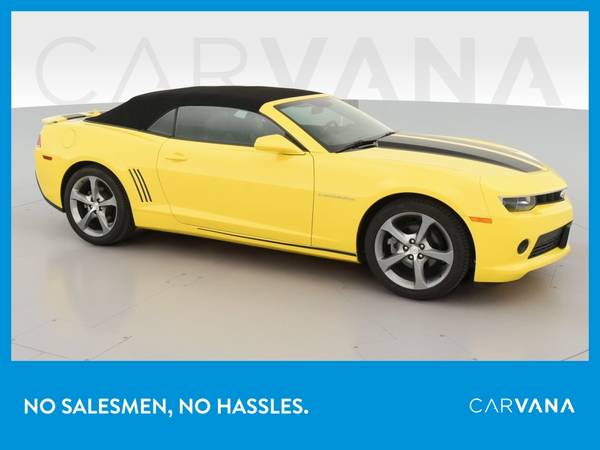 2014 Chevy Chevrolet Camaro LT Convertible 2D Convertible Yellow for sale in Ocean City, NJ – photo 11
