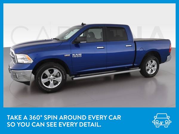 2018 Ram 1500 Crew Cab Big Horn Pickup 4D 5 1/2 ft pickup Blue for sale in NEWARK, NY – photo 3