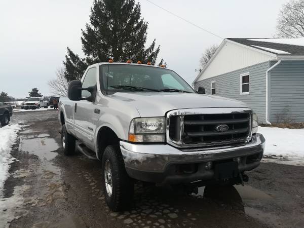 2002 Ford Super Duty F-350 Reg Cab 7 3L V8 137 XLT 4WD - cars & for sale in Auburn, NY – photo 5