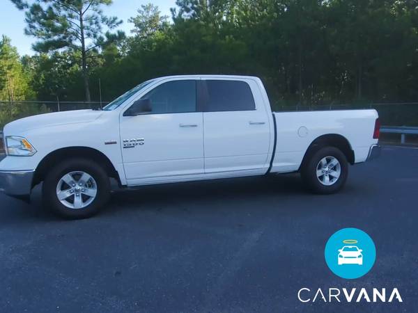 2020 Ram 1500 Classic Crew Cab SLT Pickup 4D 6 1/3 ft pickup White -... for sale in Cleveland, OH – photo 4