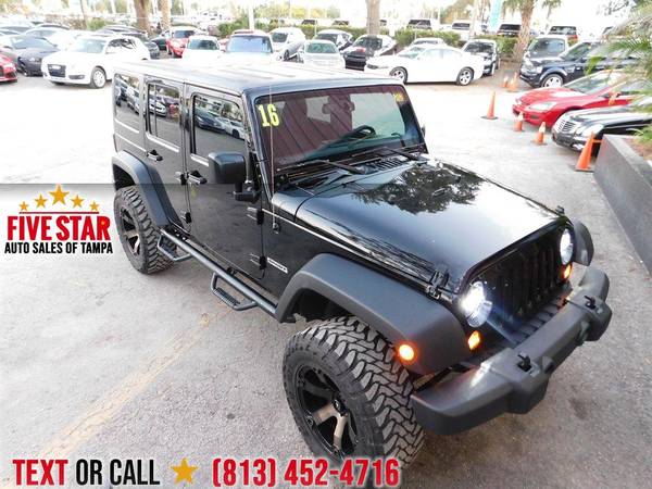 2016 Jeep Wrangler Unlimited S Unlimited Sport TAX TIME DEAL!!!!!... for sale in TAMPA, FL – photo 7