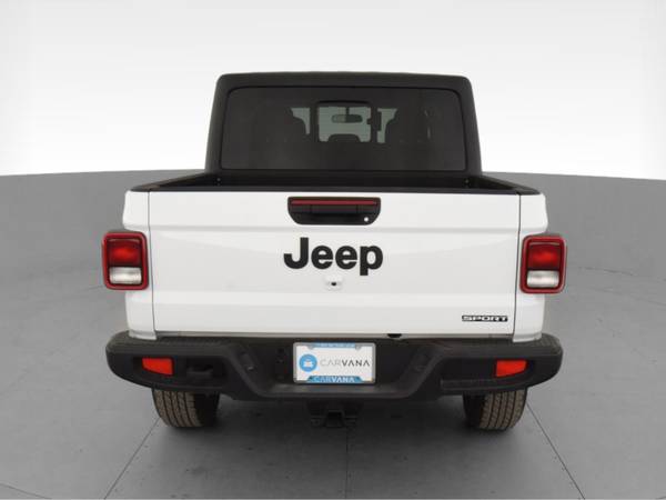 2020 Jeep Gladiator Sport Pickup 4D 5 ft pickup White - FINANCE... for sale in Dallas, TX – photo 9