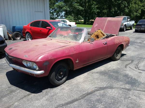 2 1965 Corvair convertibles for sale in Haubstadt, IN – photo 8