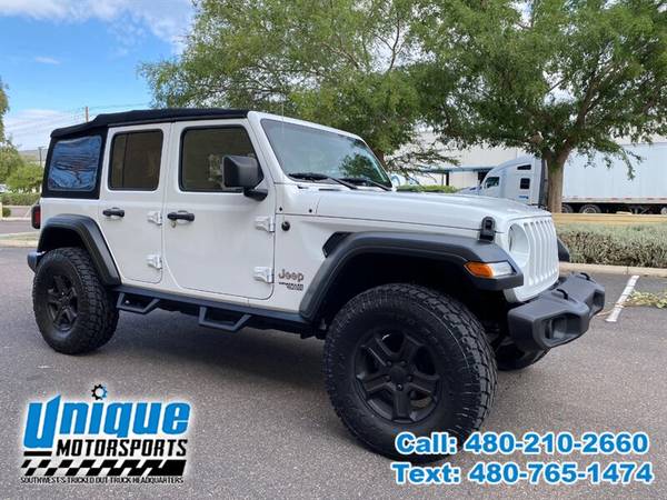 2018 JEEP WRANGLER UNLIMITED SPORT S 4WD 4DR UNIQUE TRUCKS - cars & for sale in Tempe, TX – photo 9