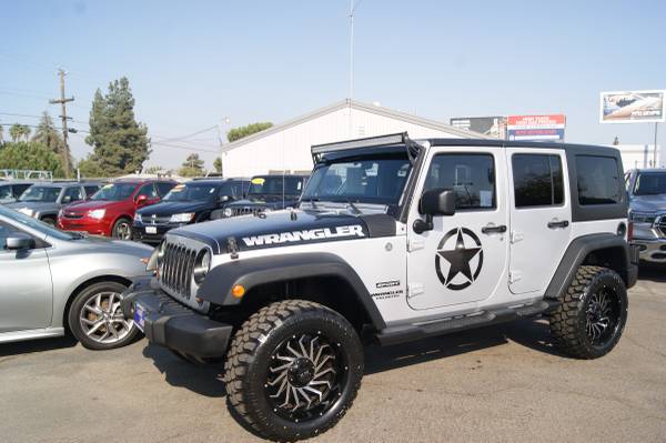 2012 Jeep Wrangler Unlimited 4WD 4dr Sport Custom - cars & trucks -... for sale in Fresno, CA – photo 9