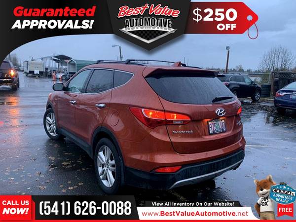 2013 Hyundai Santa Fe 2.0T Sport FOR ONLY $268/mo! - cars & trucks -... for sale in Eugene, OR – photo 4