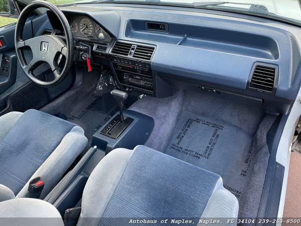 1986 Honda Accord LX-i Coupe - 1-Owner, Always Garaged, Excellent Ma for sale in Naples, FL – photo 14