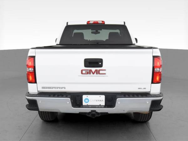 2014 GMC Sierra 1500 Double Cab SLE Pickup 4D 6 1/2 ft pickup White... for sale in Fresh Meadows, NY – photo 9