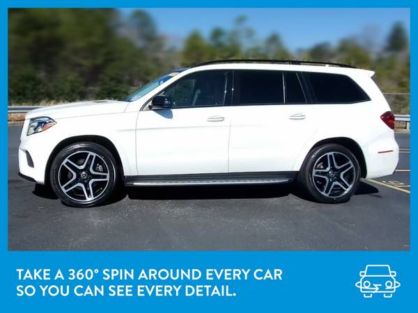2018 Mercedes-Benz GLS GLS 550 4MATIC Sport Utility 4D suv White for sale in Kingston, NY – photo 3