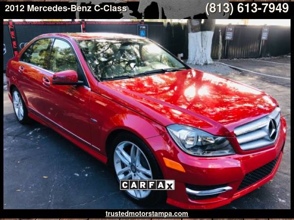 2012 MERCEDES BENZ C-250 SPORT SEDAN with Pwr windows w/1-touch... for sale in TAMPA, FL – photo 7
